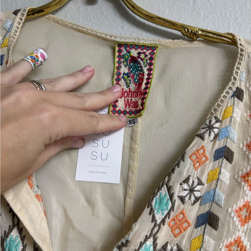 Jonny Was Multicolor Patterned Top - Picture 2 of 9